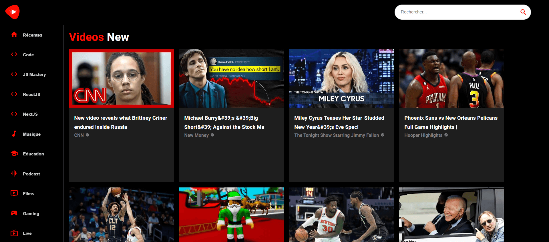 Youtube Clone